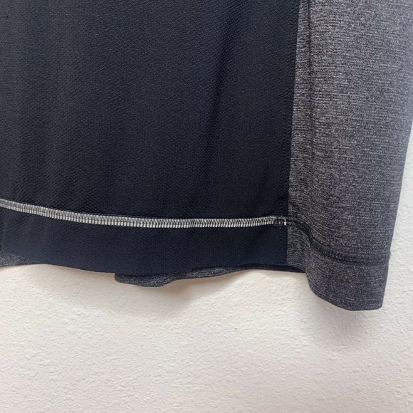 Lululemon Mens Large Black Gray Workout Shirt - Picture 7 of 8